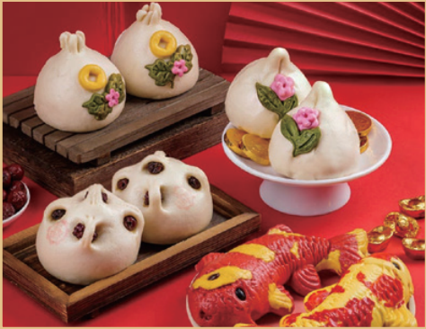 胶东花饽饽-龙年有余
